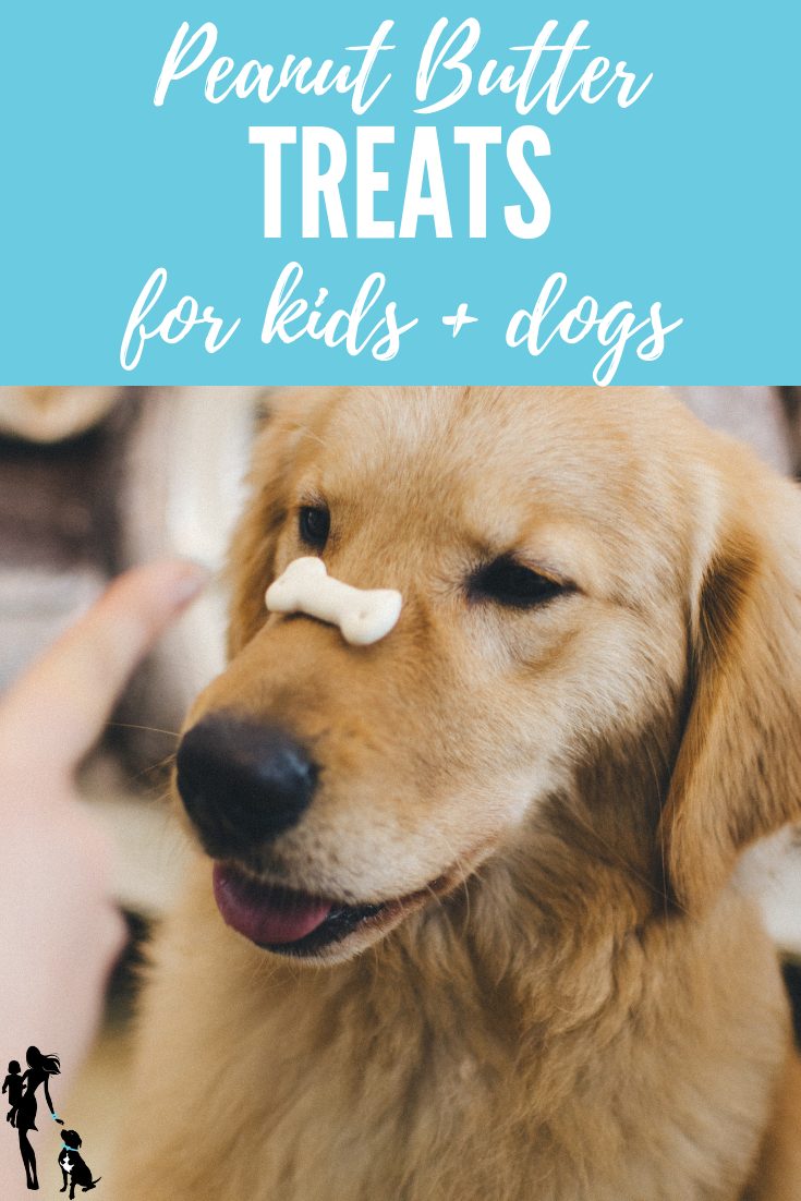 Peanut butter treats for kids + dogs to share